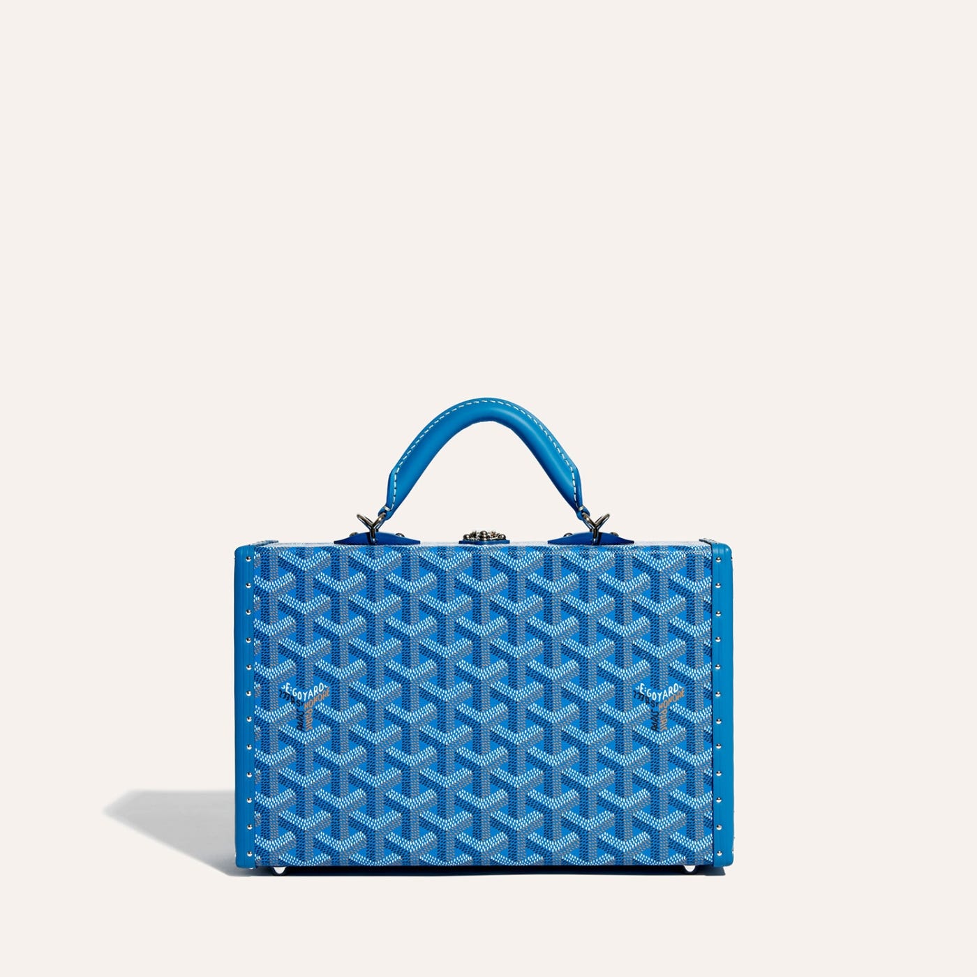 Goyard Grand Hôtel Trunk Bag Sky Blue - Image 2